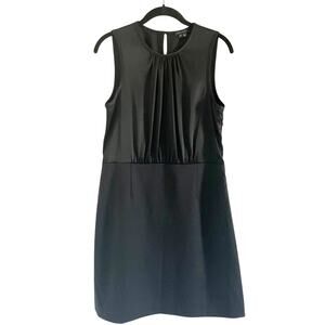 Theory Black Sleeveless Mini Dress